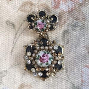 Vintage Rose Brooch